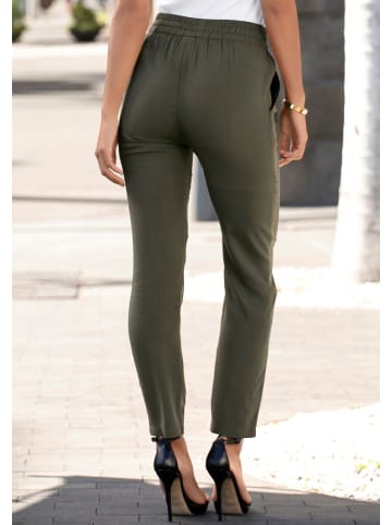 LASCANA Schlupfhose in khaki