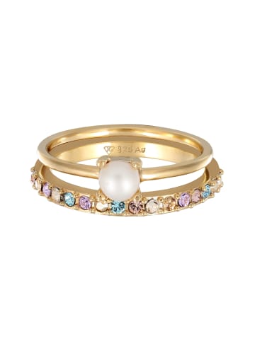 Elli Ring 925 Sterling Silber in Gold
