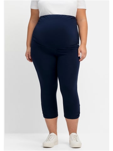 sheego Umstands-Leggings in indigo