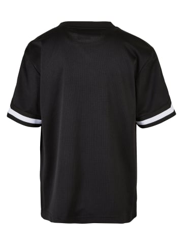 Urban Classics Mesh-T-Shirts in schwarz