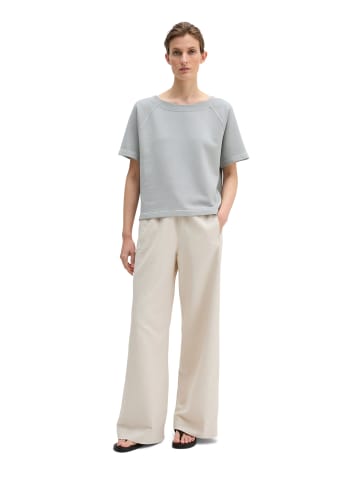Marc O'Polo Kurzarm-Sweatshirt loose in Grey Horizon