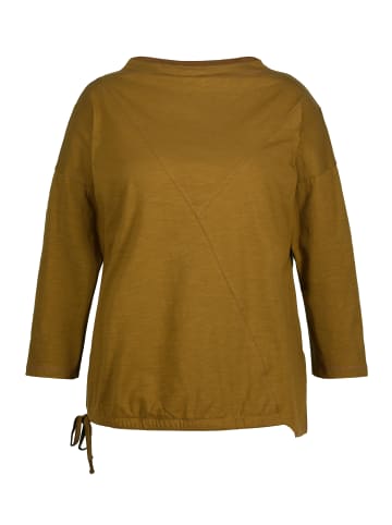 Ulla Popken Shirt in goldbraun