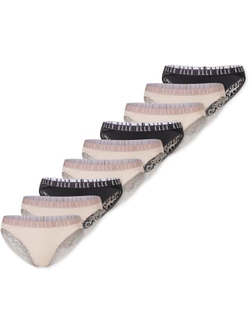 ELLE Brasilslip Lace in Black, beige, beige
