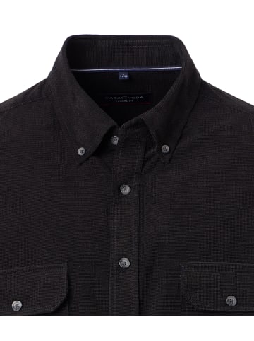 CASAMODA Freizeithemd in Schwarz