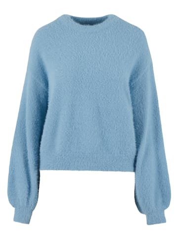 Noisy may Noisy may NMHEIDI CHARLOTT L/S O-NECK KNIT in sky blue