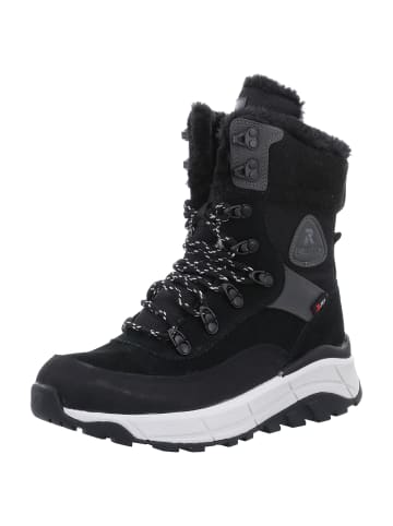 rieker Schnürstiefelette in schwarz