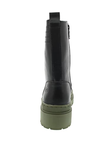 Tom Tailor Schnürstiefel Schwarz