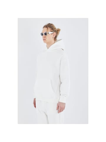 Megaman Oversize Fit Basic Hoodie in Off-White