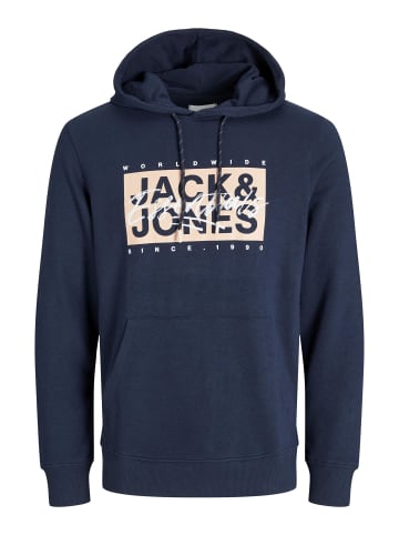 Jack & Jones Kapuzenpullover in Navy Blazer