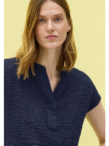 Cecil Strukturbluse in Blau