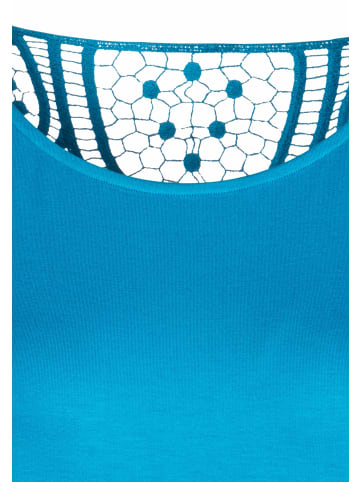 Vivance Kurzarmshirt in türkis
