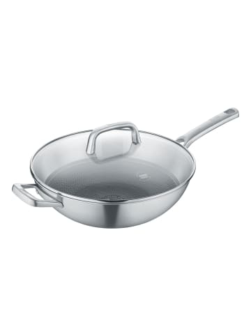 Berndes Wokpfanne mit Glasdeckel - Tricion Resist b.nature in poliert