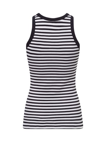 SAMSOE & SAMSOE Top Alexo in marine weiß - 0003