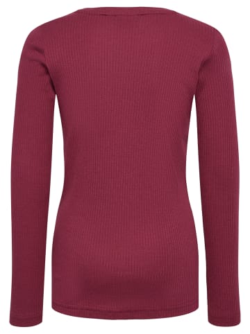 Hummel T-Shirt Hmlreve Mädchen in CORDOVAN