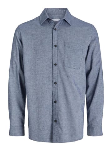 Jack & Jones Langarmhemd in faded denim