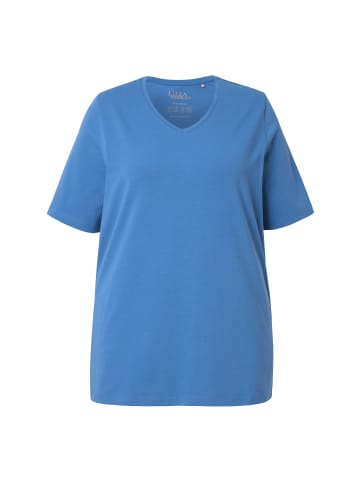 Ulla Popken Shirt in denimblau