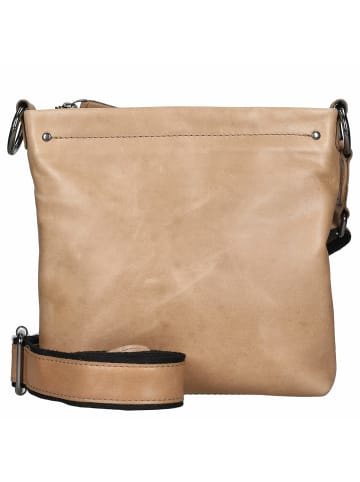 Harold's Caugio - Schultertasche S 22 cm (schwarz) in camel