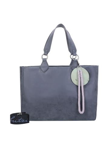 Fritzi aus Preußen Izzy Vintage Shopper Tasche 42 cm true blue