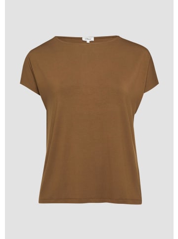 s.Oliver T-Shirt in 8918_dunkelbraun