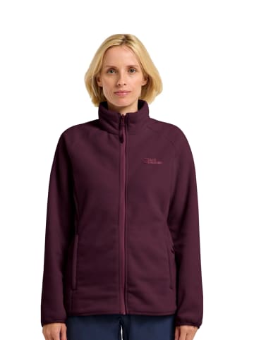 Jack Wolfskin Fleecejacke 'Moonrise' in dunkelrot