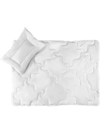 LaLoona Steppbett-Set Premium Complete 100 x 135 in weiss