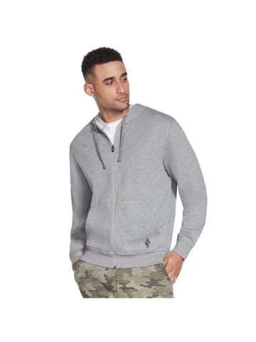 Skechers Skechers Go Walk Everywhere Full Zip Hoodie in Grau