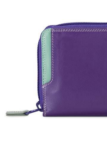 MYWALIT Geldbörse RFID Schutz Leder 20 cm in orchid