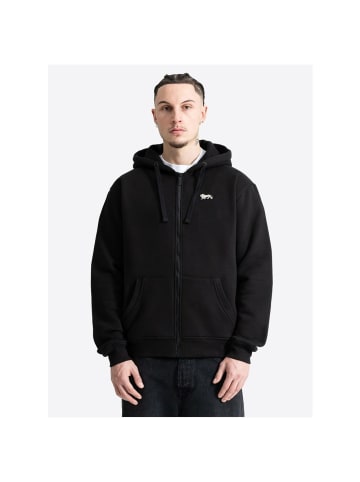Lonsdale Sweatjacke "Glapthorn" in Schwarz