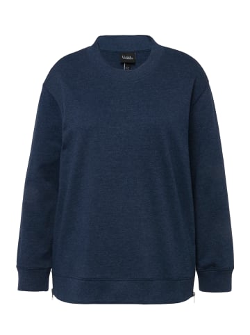 Ulla Popken Sweatshirt in dunkelblau