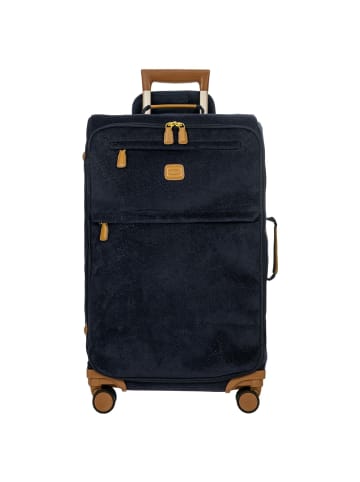 BRIC`s Life - 4-Rollen-Trolley 71 cm (olivgrün) in blau