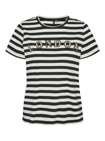 Vero Moda T-Shirt 'VMFIRA FRANCIS' Schwarz