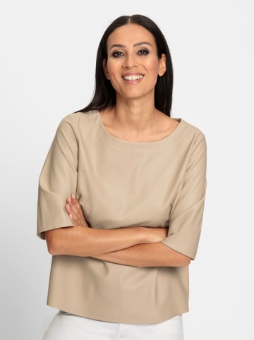 Heine Blusenshirt in beige