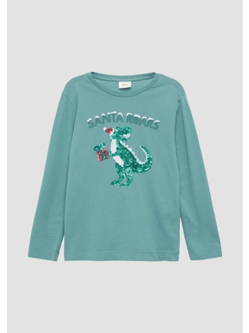 s.Oliver T-Shirt in 6342_türkisblau