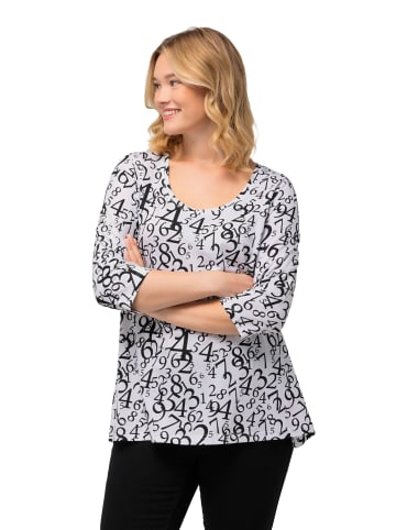 Ulla Popken Shirt in schneeweiß