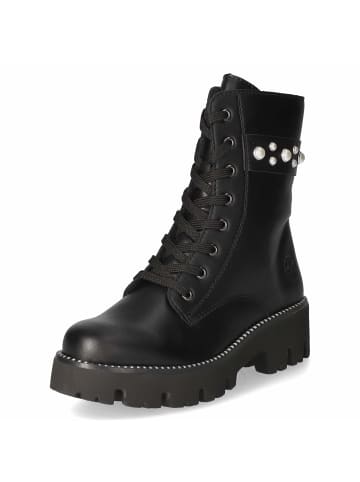 rieker Schnürstiefel in schwarz