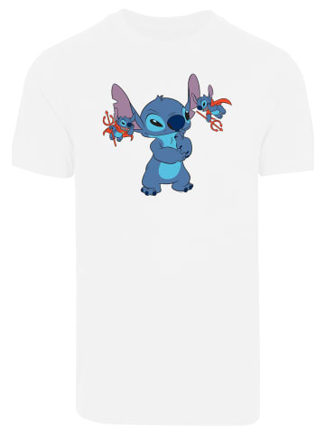 F4NT4STIC T-Shirt Disney Lilo & Stitch Kleine Teufel in weiß