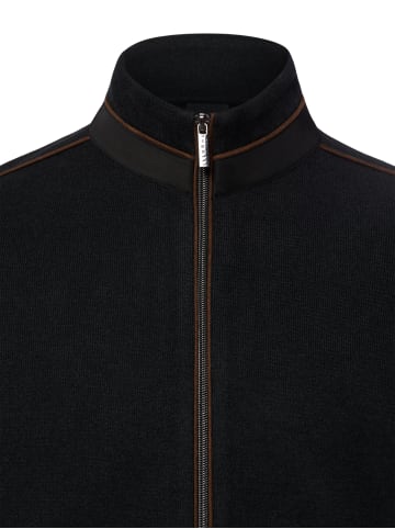 Bugatti Strickjacke in anthrazit - 0001