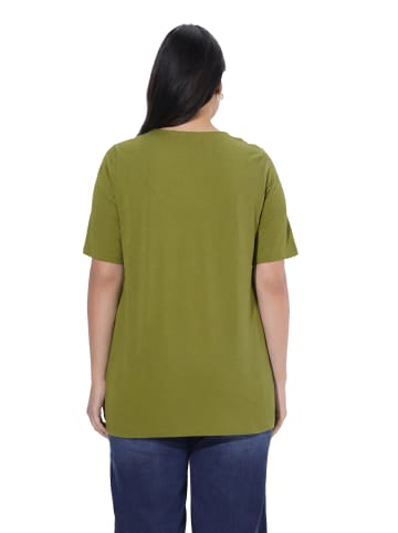 Ulla Popken Shirt in grasgrün