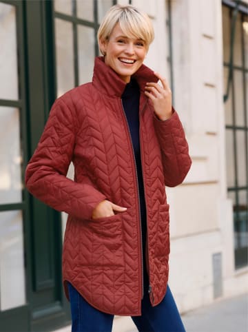 Sieh an! Longjacke in kirsche