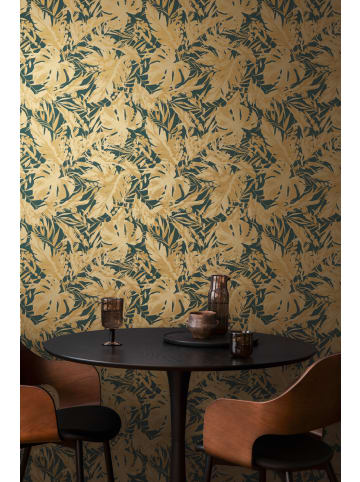 A.S. Création Tapete Leafy Paradise in Grün-Gold
