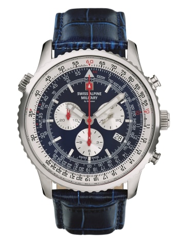 Swiss Alpine Military by Grovana Analoguhr für Herren in blau