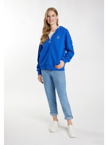 DreiMaster Damen Kapuzenjacke in Royalblau