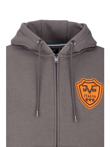 19V69 Italia by Versace Hoodie Pascal in grau