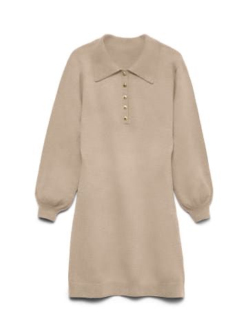 Vero Moda Strickkleid in Silver Mink
