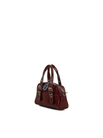 BAGmori Schultertasche in Bordeaux