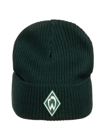 Umbro Beanie SV Werder Bremen Icon in dunkelgrün / weiß