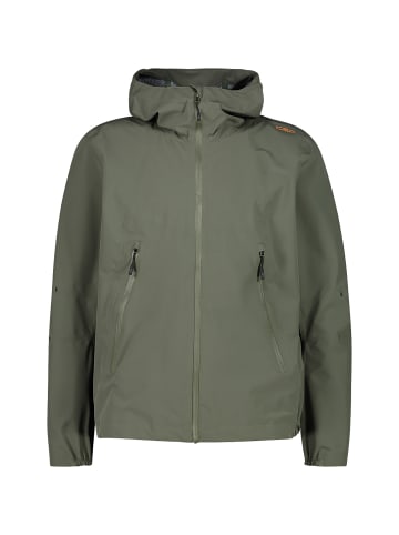 Campagnolo Regenjacke Man Jacket Fix Hood in Oliv102