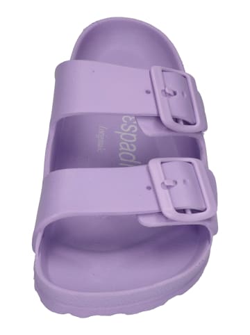 Espadrij l'orginale Pantoletten AMI POOL in lila