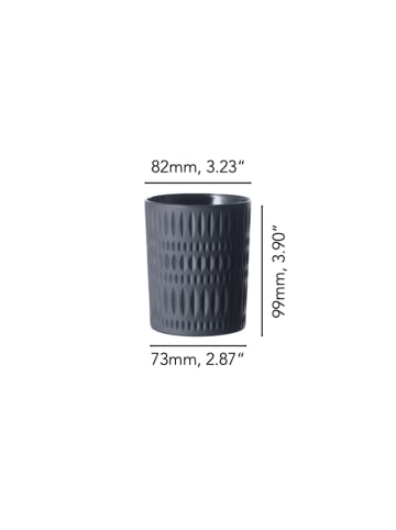 Nachtmann 2er Set Becher Ethno 304 ml in schwarz