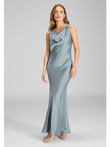 SWING Abendkleid in blau - 0001